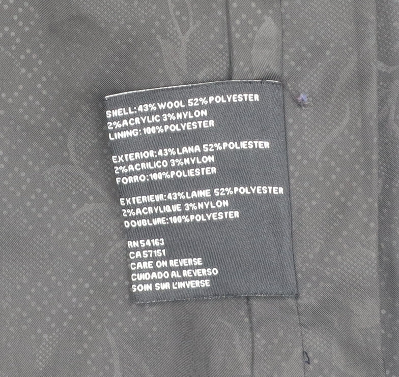 Jessica Simpson Women's Blue Pea Coat Size L