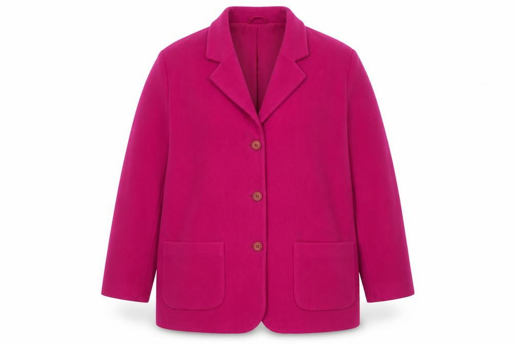 Womens UK Size 14 Plus NEXT Pink Basic Jacket