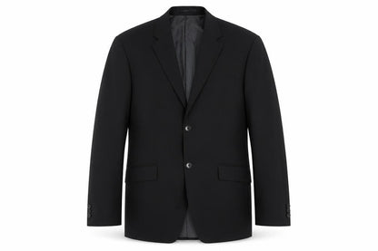 Mens UK Size 40 Jeff Banks Regular Black Suit Jacket