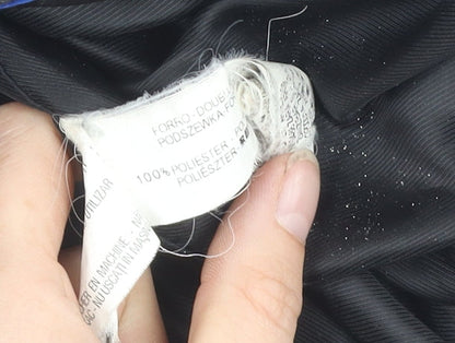 Zara Men's Grey Pea Coat Medium Double-Breasted Winter