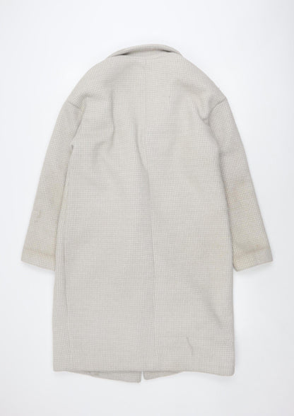 New Look Beige Women's Pea Coat Size 10