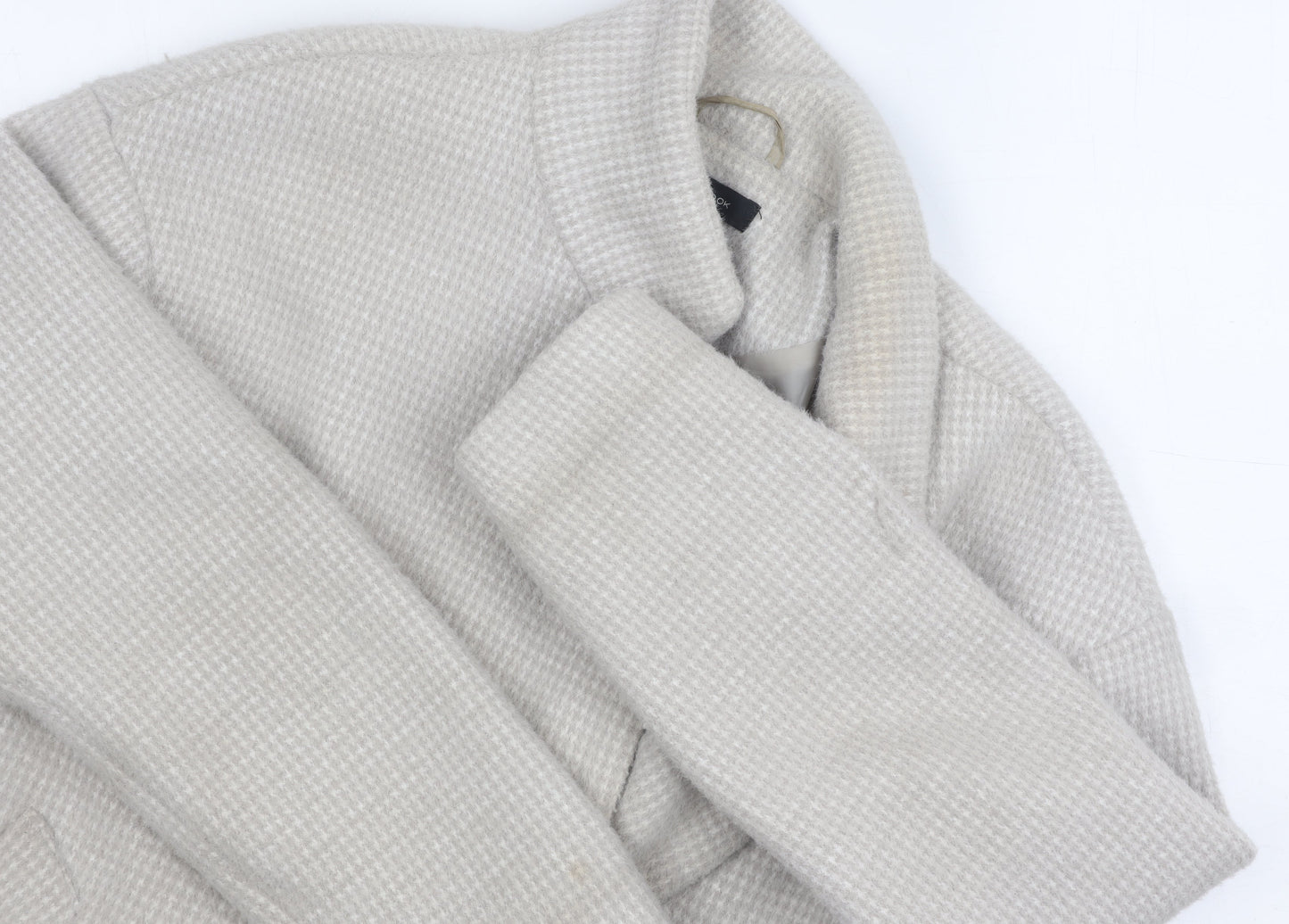 New Look Beige Women's Pea Coat Size 10