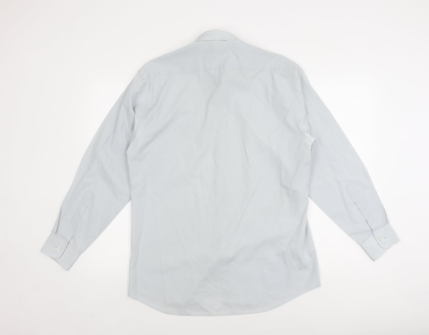 Marks and Spencer Men's Light Blue Long Sleeve Shirt