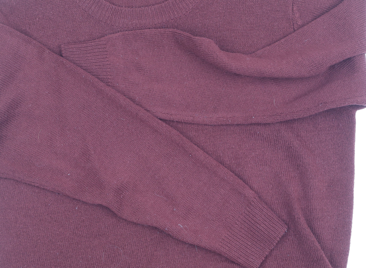 Damart Men's Red Pullover Jumper Size M Crew Neck