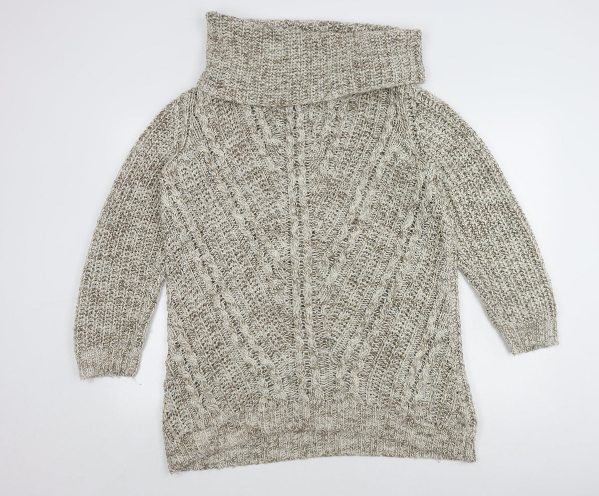 Womens UK Size M H&M Beige  Jumper