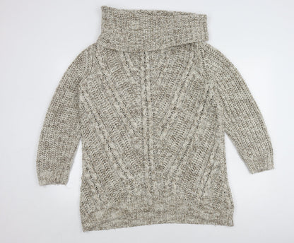 Womens UK Size M H&M Beige  Jumper