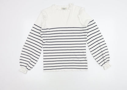 Somerset Women's Striped Jumper Blue White Size 14