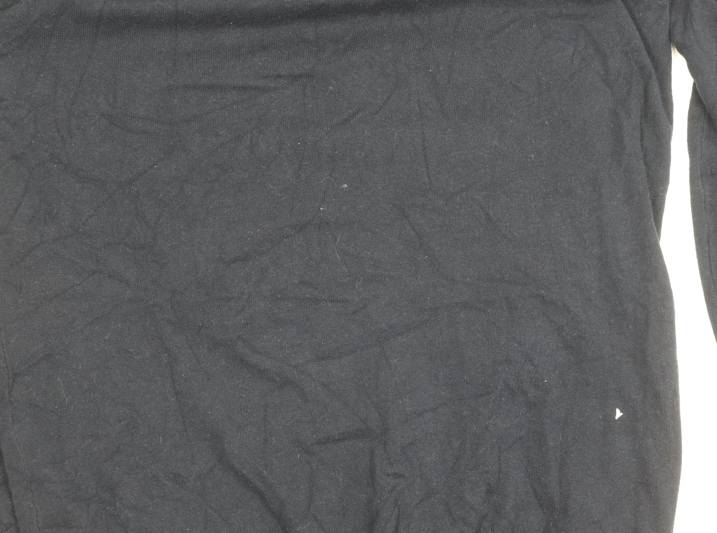 ACW85 Men's Black Long Sleeve Polo Shirt Large