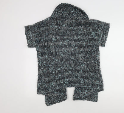 Womens UK Size 12 Maine New England Grey Cardigan Jumper