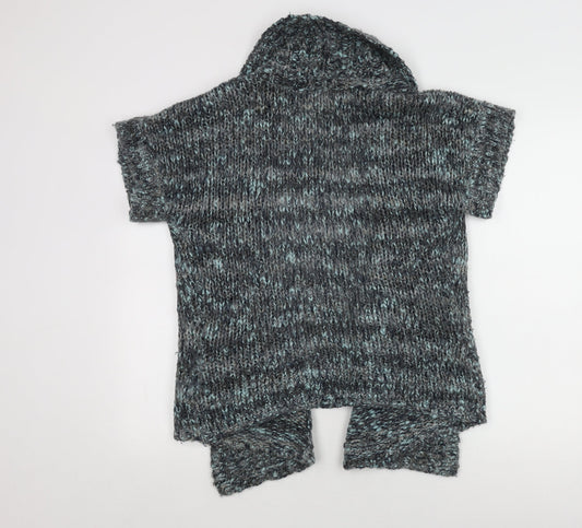 Womens UK Size 12 Maine New England Grey Cardigan Jumper