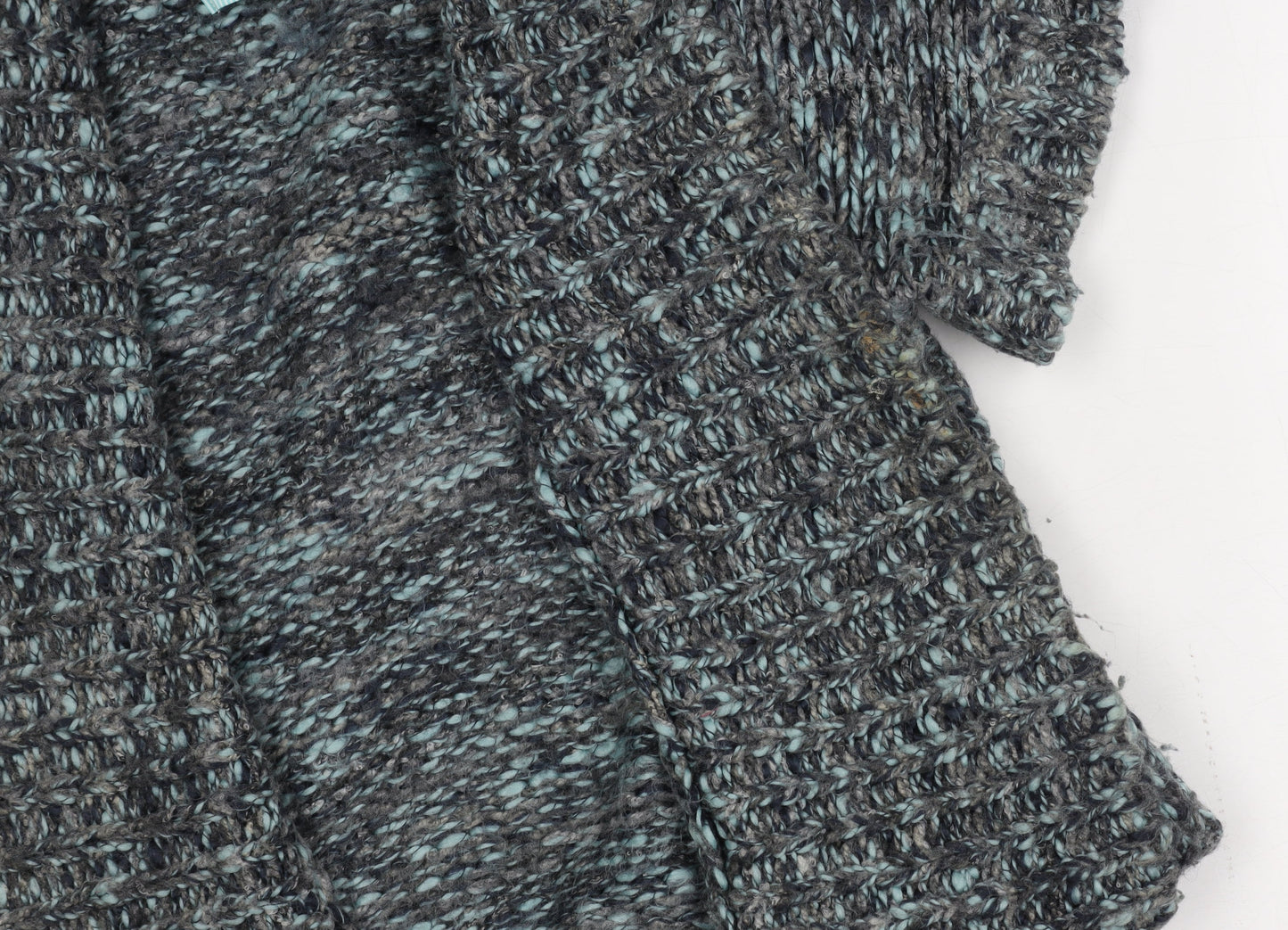 Womens UK Size 12 Maine New England Grey Cardigan Jumper