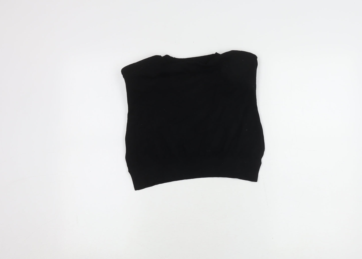 AllSaints Women's Black Basic Top, Size S, Regular Fit