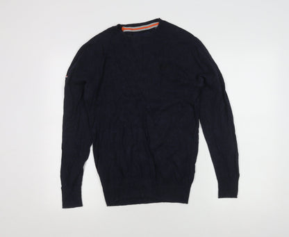 Superdry Men's Blue Pullover Jumper - Size L