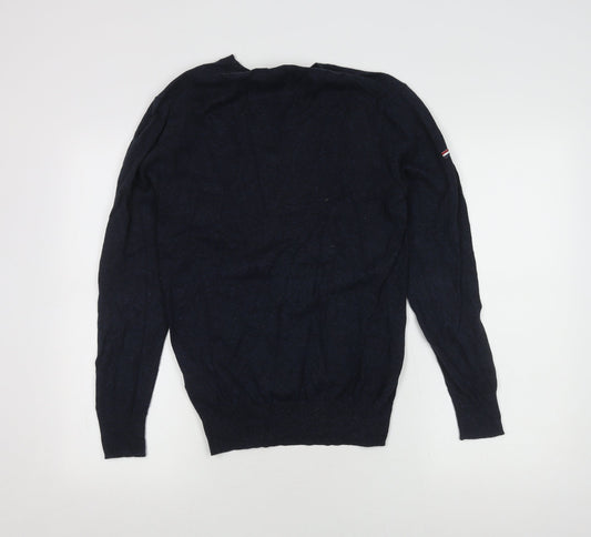 Superdry Men's Blue Pullover Jumper - Size L