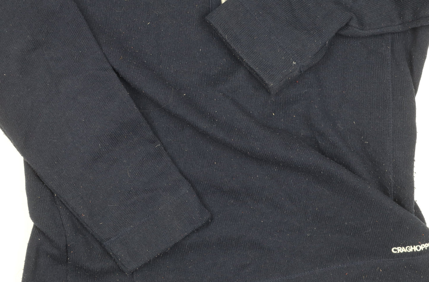 Unisex Adults UK Size 14 Craghoppers Black Pullover Sweatshirt
