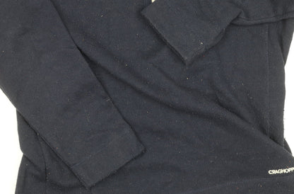 Unisex Adults UK Size 14 Craghoppers Black Pullover Sweatshirt