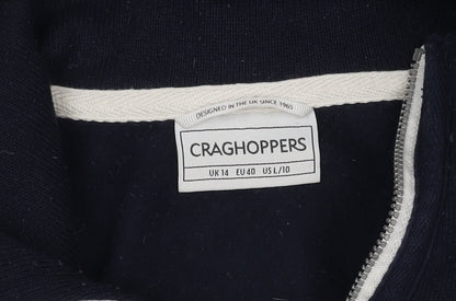 Unisex Adults UK Size 14 Craghoppers Black Pullover Sweatshirt