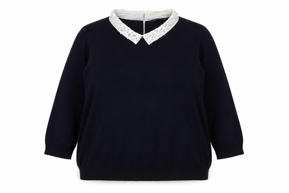 Womens UK Size XL Bonmarché Black Pullover Jumper