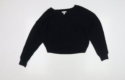 Womens UK Size 10 Topshop Black  Jumper