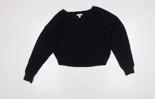 Womens UK Size 10 Topshop Black  Jumper