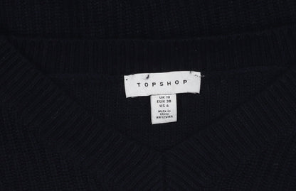 Womens UK Size 10 Topshop Black  Jumper