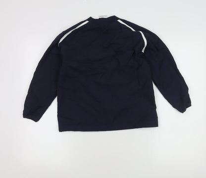 Canterbury Boys Blue Jacket, 8 Years, Colourblock, Nylon Shell