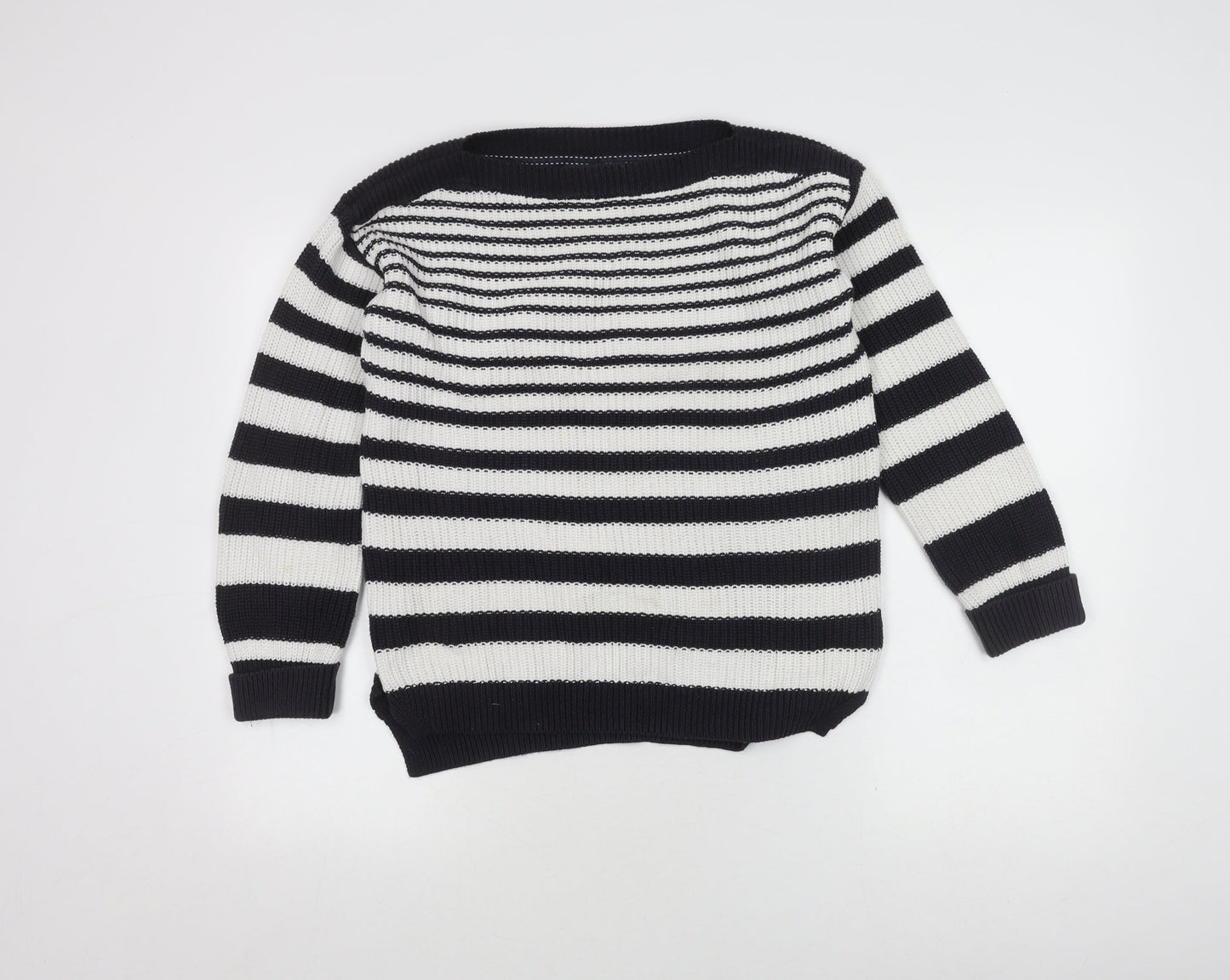 Womens UK Size S Marks and Spencer Black Pullover Jumper