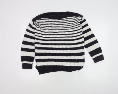Womens UK Size S Marks and Spencer Black Pullover Jumper