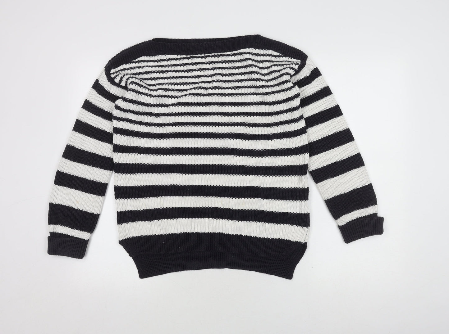 Womens UK Size S Marks and Spencer Black Pullover Jumper