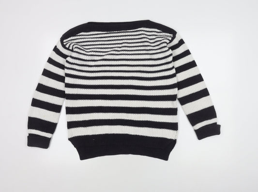 Womens UK Size S Marks and Spencer Black Pullover Jumper