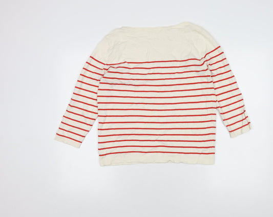 Womens UK Size 12 H&M Multicoloured Pullover Jumper