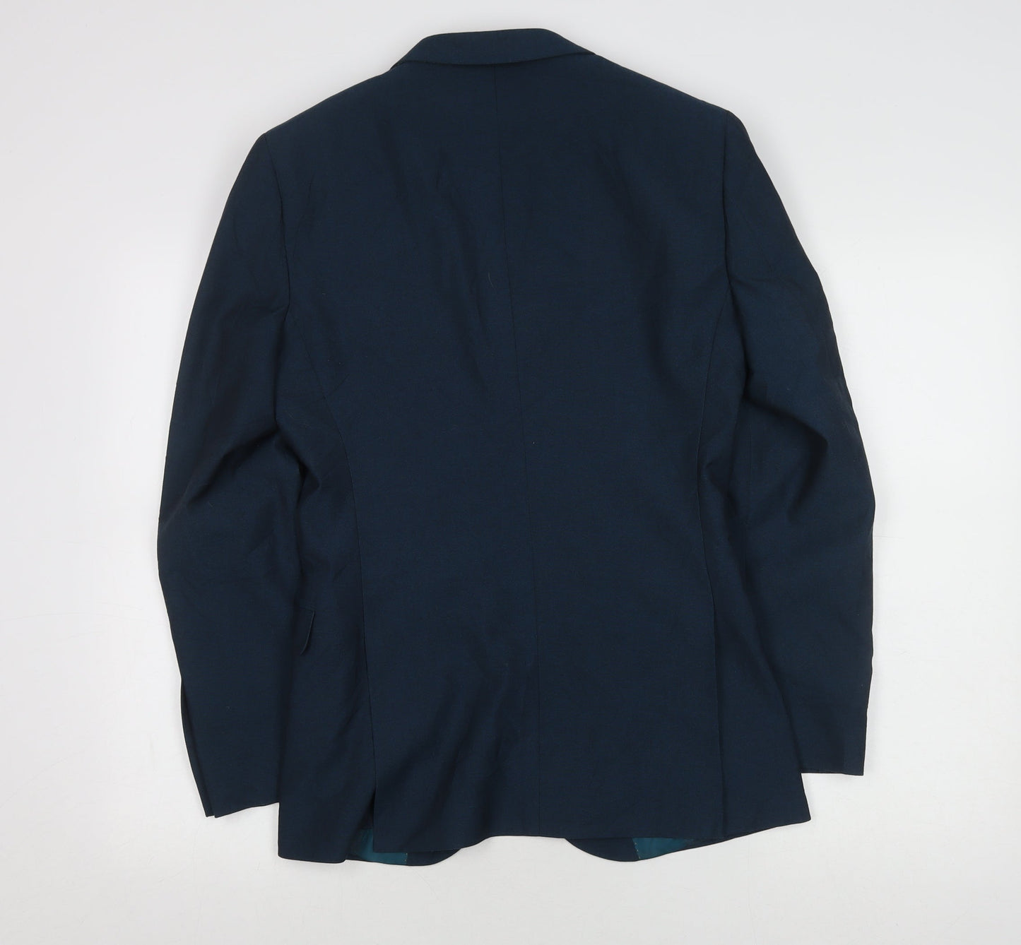 Mens UK Size 34 ONESIX5IVE Regular Blue Suit Jacket