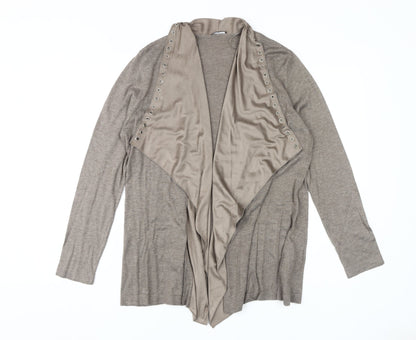 Womens UK Size 16 Gerry Weber Beige Cardigan Jumper