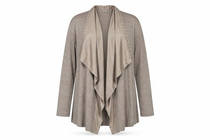 Womens UK Size 16 Gerry Weber Beige Cardigan Jumper