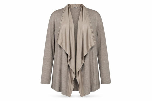 Womens UK Size 16 Gerry Weber Beige Cardigan Jumper