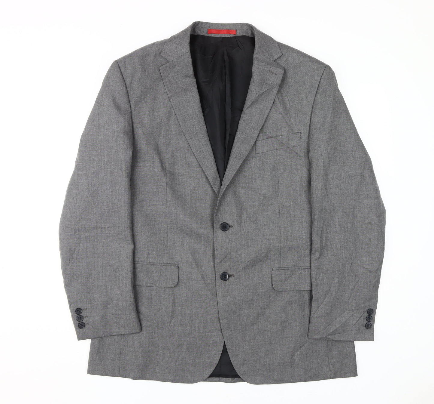 Mens UK Size 42 Burton Regular Grey Suit Jacket
