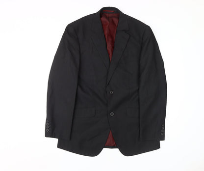 Mens UK Size 38 Marc Darcy  Black Suit Jacket