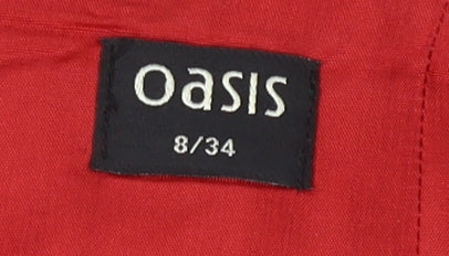 Oasis Women's Black Pencil Skirt Size 8