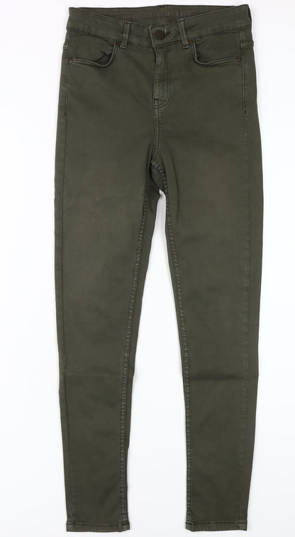 Oasis Women's Green Skinny Jeans Size 10