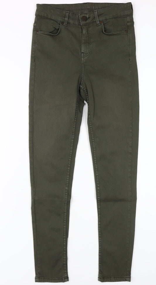 Oasis Women's Green Skinny Jeans Size 10