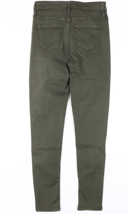 Oasis Women's Green Skinny Jeans Size 10