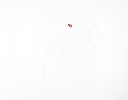 Unisex Adults UK Size XS Comic Relief White  T-Shirt