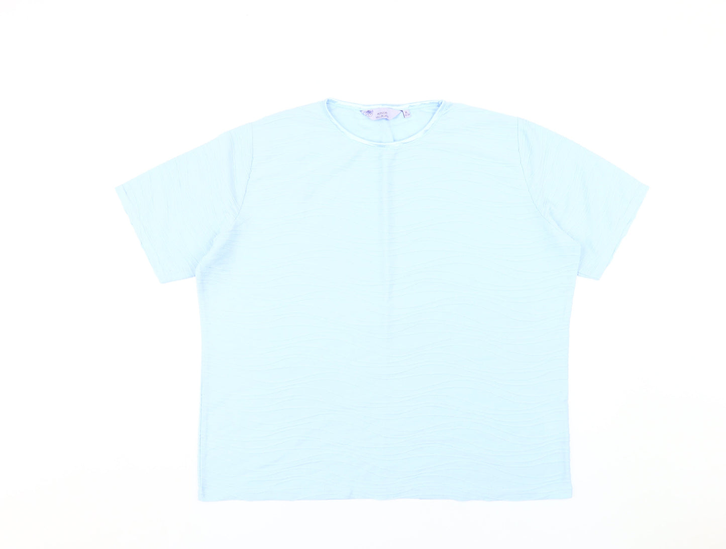 Womens UK Size 22-24 Honor Millburn Blue  T-Shirt