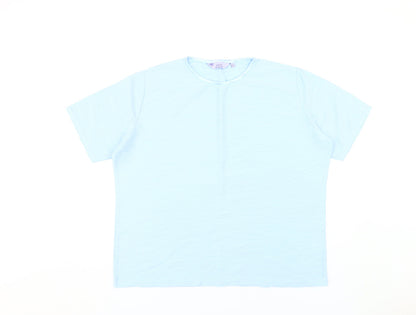 Womens UK Size 22-24 Honor Millburn Blue  T-Shirt