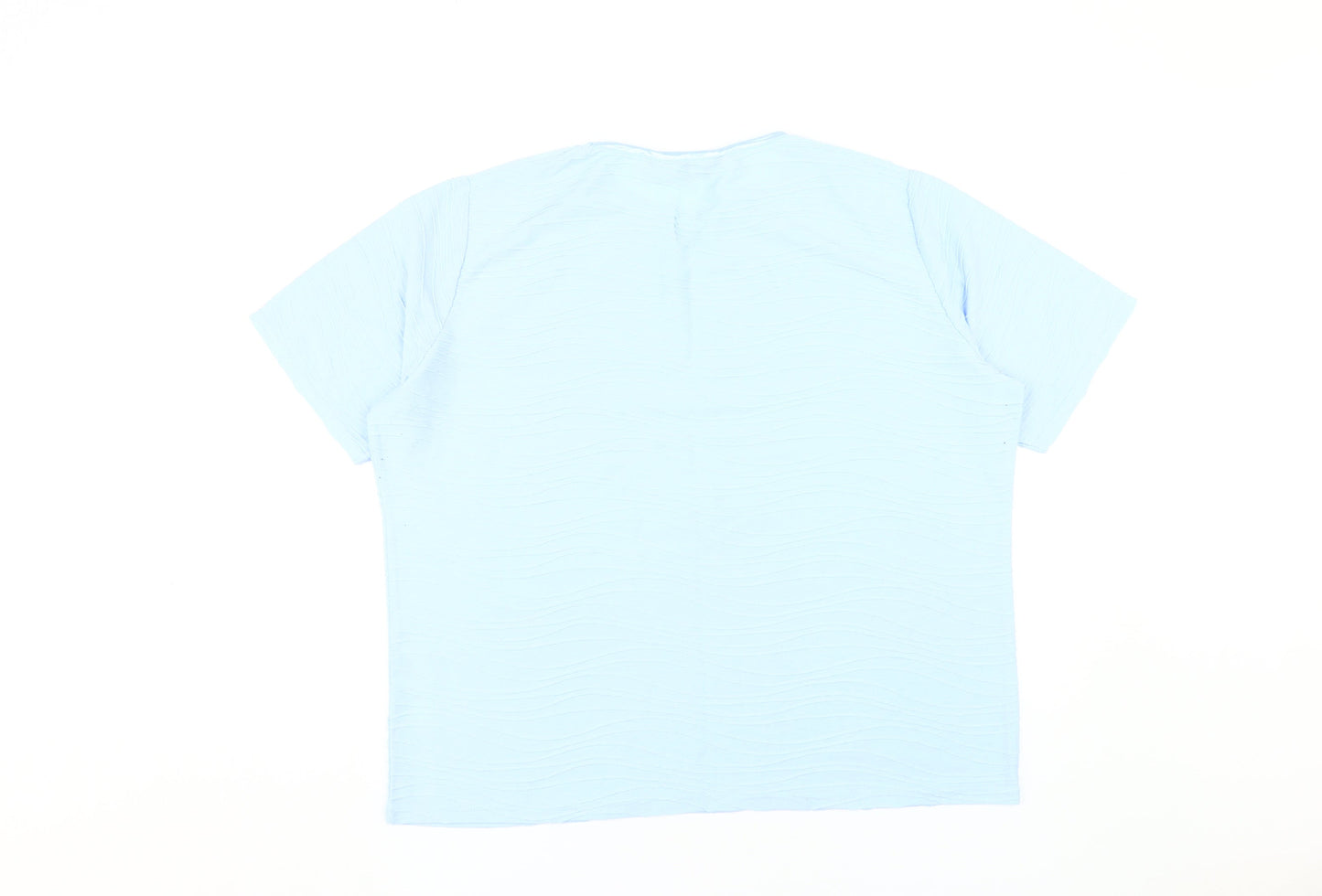Womens UK Size 22-24 Honor Millburn Blue  T-Shirt