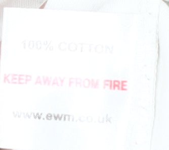 Isle Women's White XL Embroidered Cotton T-Shirt