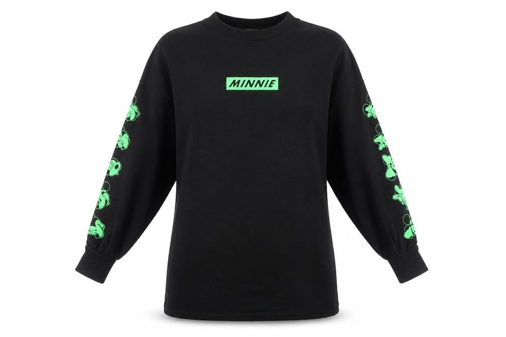 Womens UK Size 6 Disney Black Pullover Sweatshirt