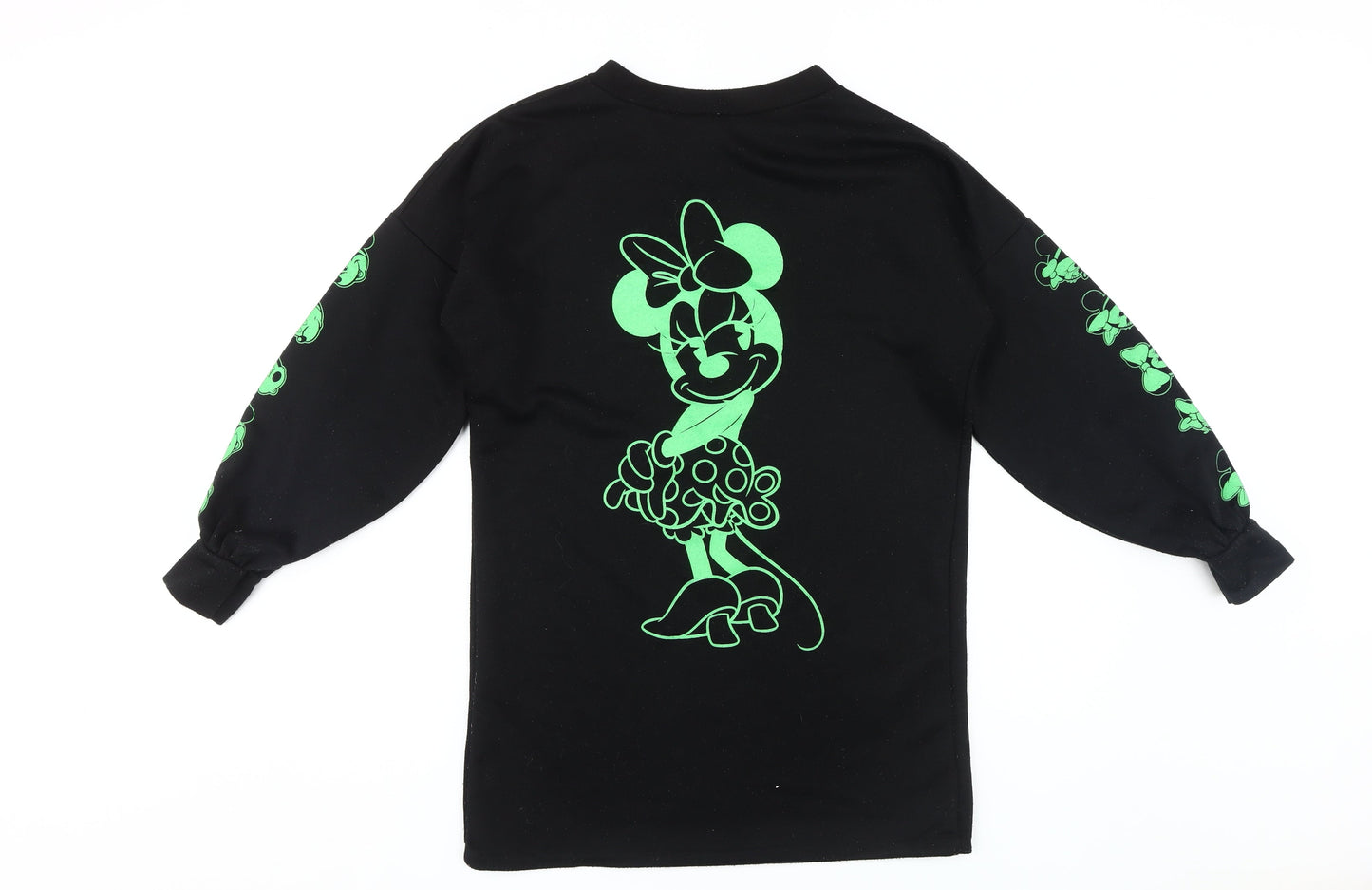 Womens UK Size 6 Disney Black Pullover Sweatshirt