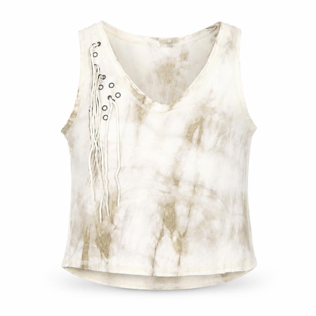 Womens UK Size 16 River Island Beige  Tank
