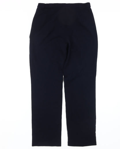 Womens UK Size 8 Marks and Spencer Regular Fit  Black Trousers